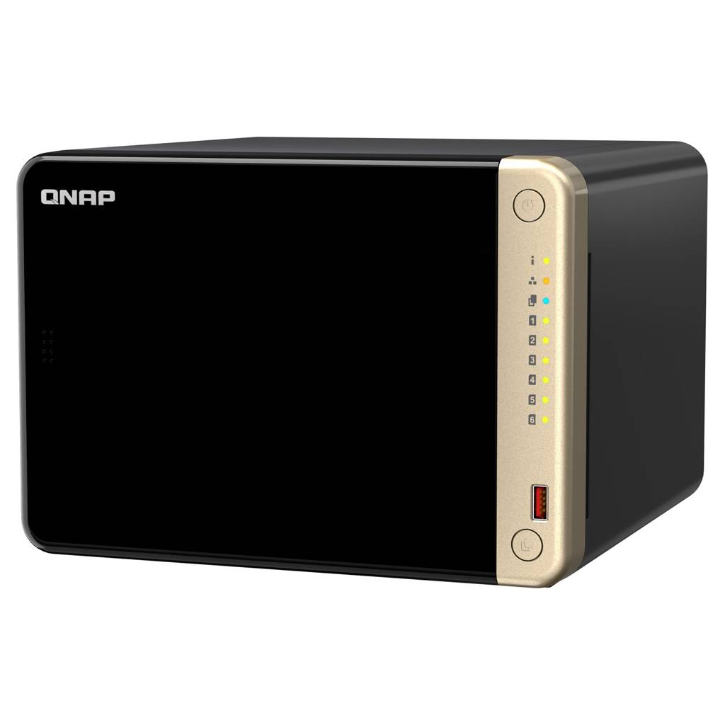 QNAP TS-664 - NAS-Server - 6 Schächte - SATA 6Gb/s-2
