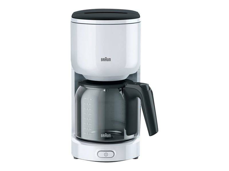 Braun PurEase KF 3120 WH - Kaffeemaschine - 10 Tassen-0