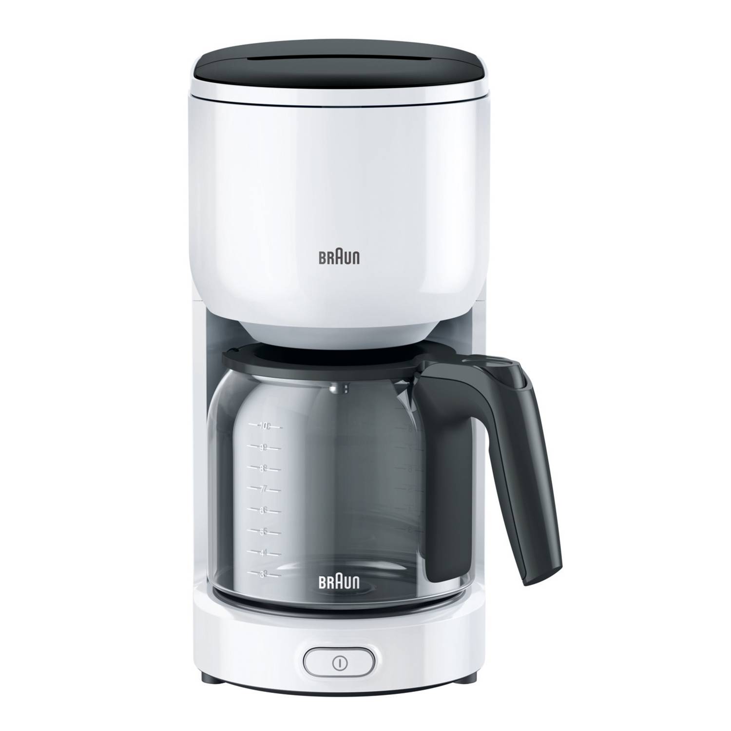 Braun PurEase KF 3120 WH - Kaffeemaschine - 10 Tassen-1