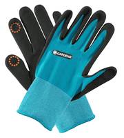 Gardena 11512-20, Gartenhandschuhe, Schwarz, Blau, L, Elastan, Nitril, Polyester, 42% Polyester, 55% Nitril, 3% Elasthan-0