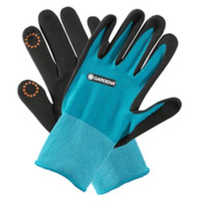 Gardena 11512-20, Gartenhandschuhe, Schwarz, Blau, L, Elastan, Nitril, Polyester, 42% Polyester, 55% Nitril, 3% Elasthan-0