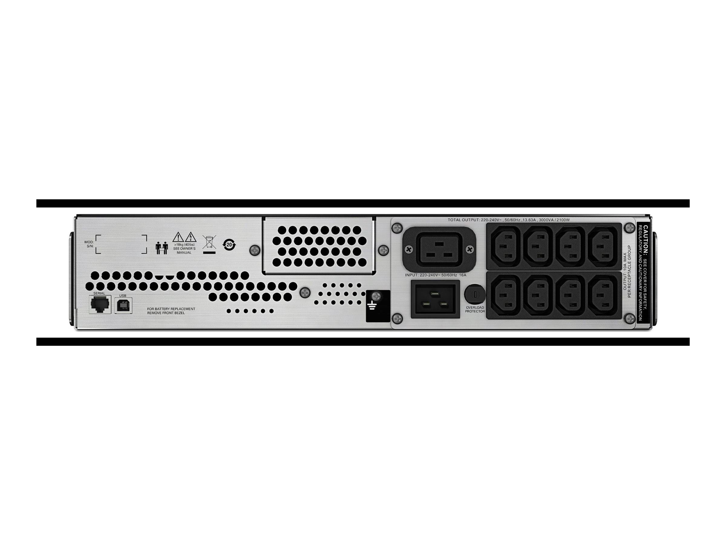 APC Smart-UPS C 3000VA LCD - USV (Rack - einbaufähig)-3