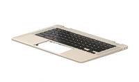 HP - Laptop top cover with Belgian keyboard layout-0