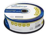 MediaRange - 25 x CD-R - 900 MB (100 Min.) 48x-0