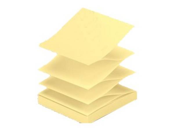 3M - Post-it Super Sticky R330-12SSCY - Notizen - 76 x 76 mm - 1080 Blatt (12 x 90)
