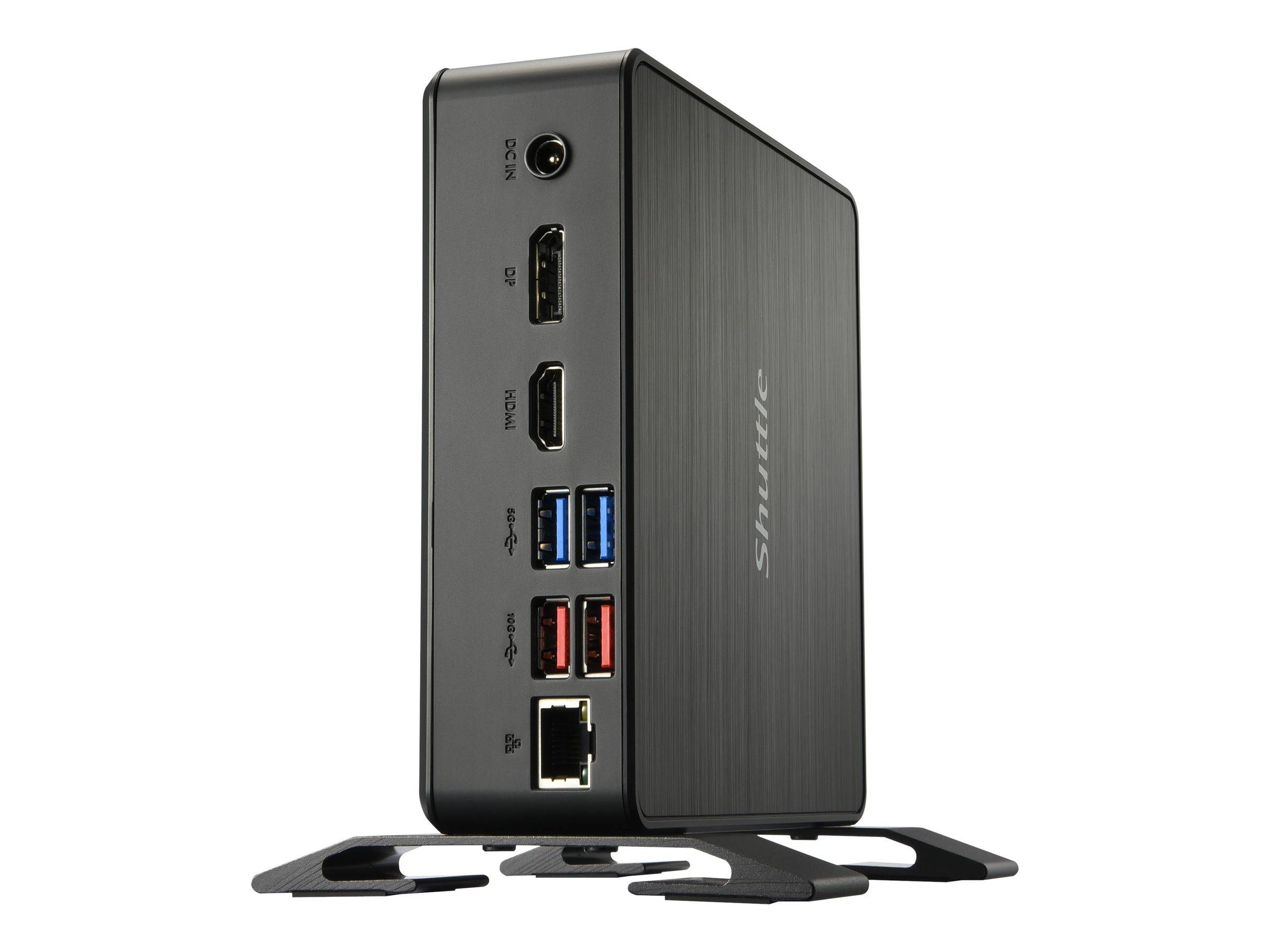 Shuttle XPC nano NC40U - Barebone - Mini-PC - 1 x Celeron 7305 / 1.1 GHz-3