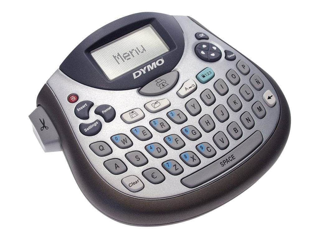 DYMO LetraTag LT-100T - Beschriftungsgerät - s/w - Thermodirekt - Rolle (1,2 cm)-1