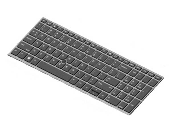 HP - Ersatztastatur Notebook - hinterleuchtet