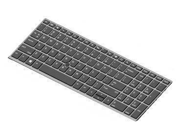 HP - Ersatztastatur Notebook - hinterleuchtet-0