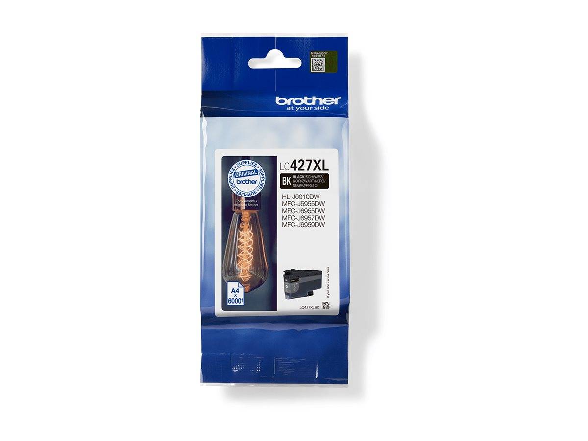 Brother LC427XLBK - Mit hoher Kapazität - Schwarz-0