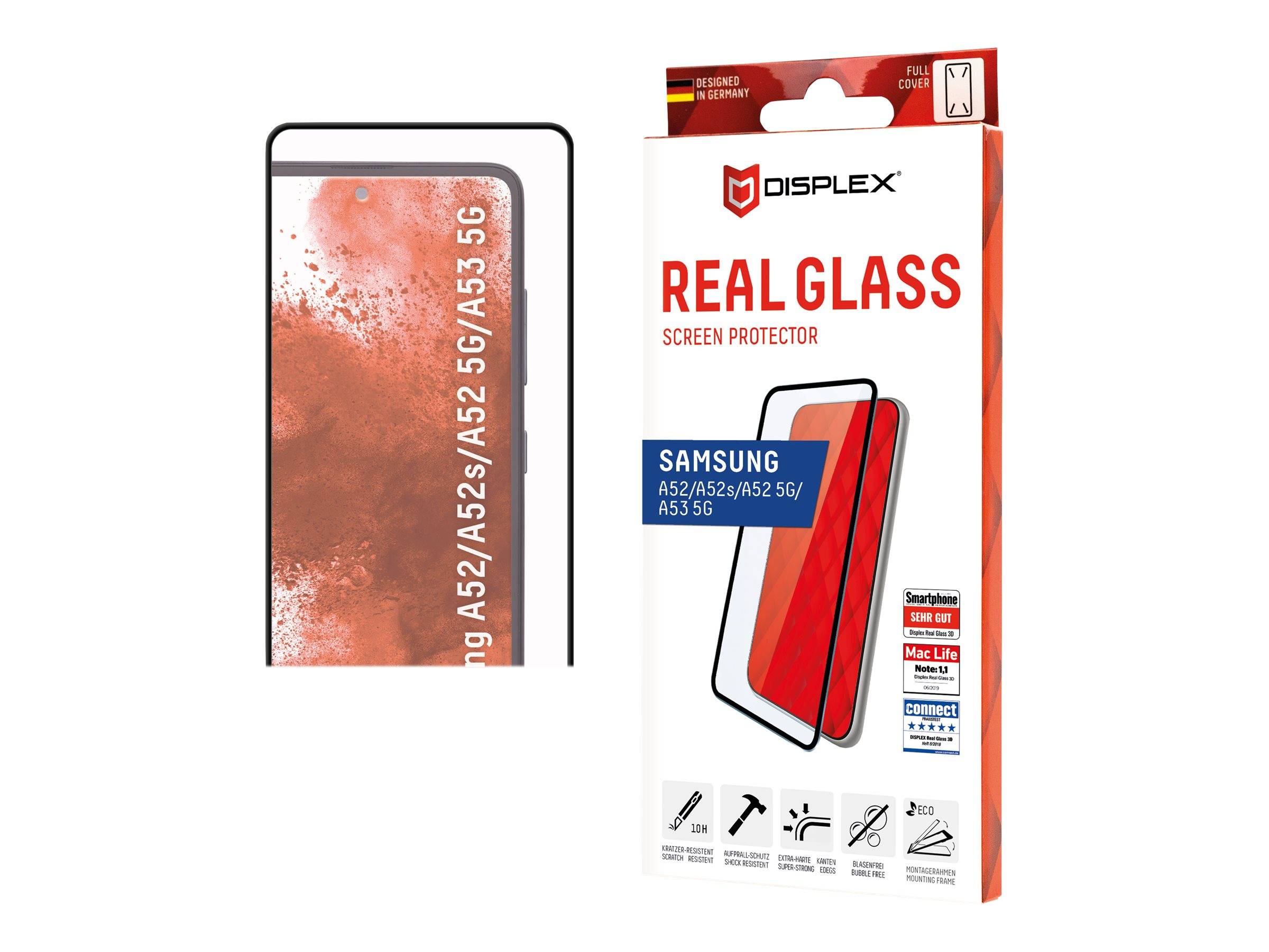 E.V.I. - DISPLEX Real Glass - Bildschirmschutz für Handy-0