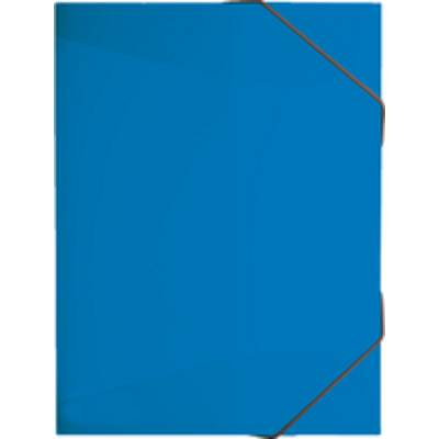 Brunnen FACT!pp, Envelope folder, A4, Polypropylen (PP), Blau, Gummiband, 1 Stück(e)-0