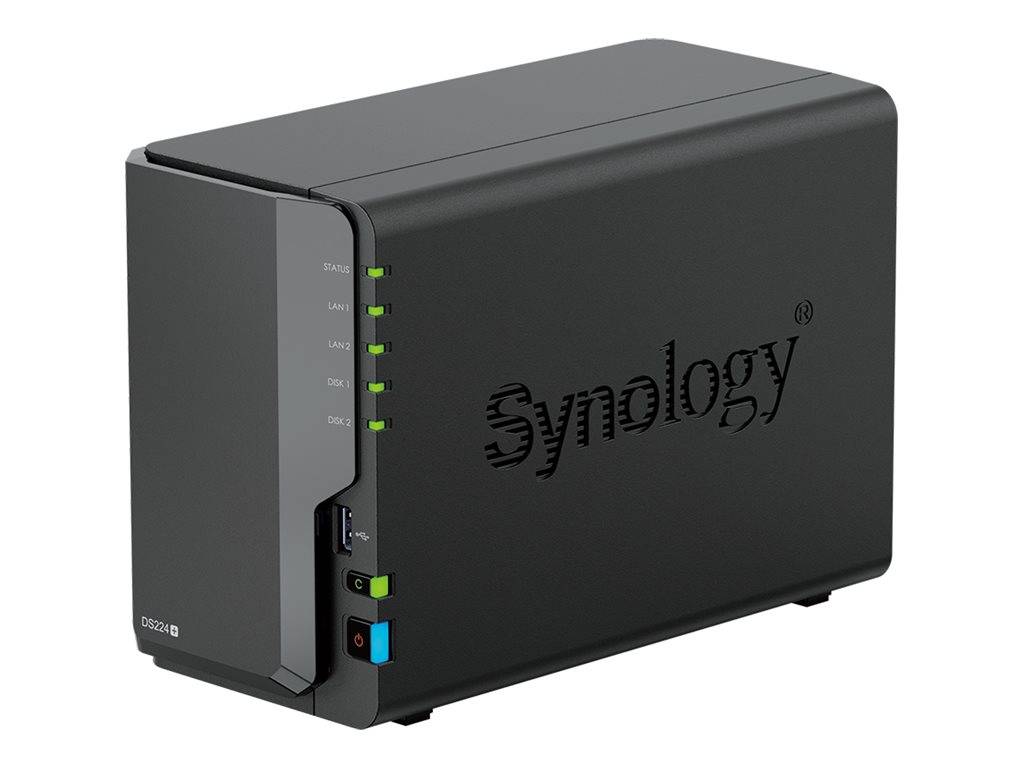 Synology Disk Station DS224+ - NAS-Server - RAID RAID 0, 1, JBOD-0