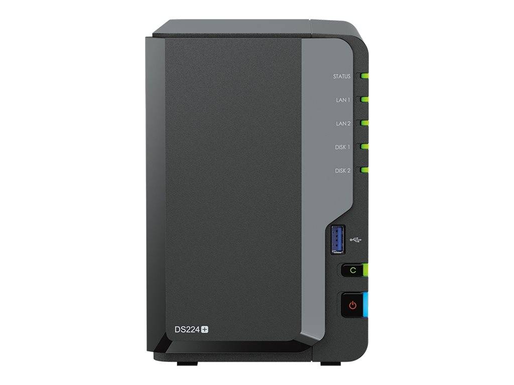 Synology Disk Station DS224+ - NAS-Server - RAID RAID 0, 1, JBOD-3