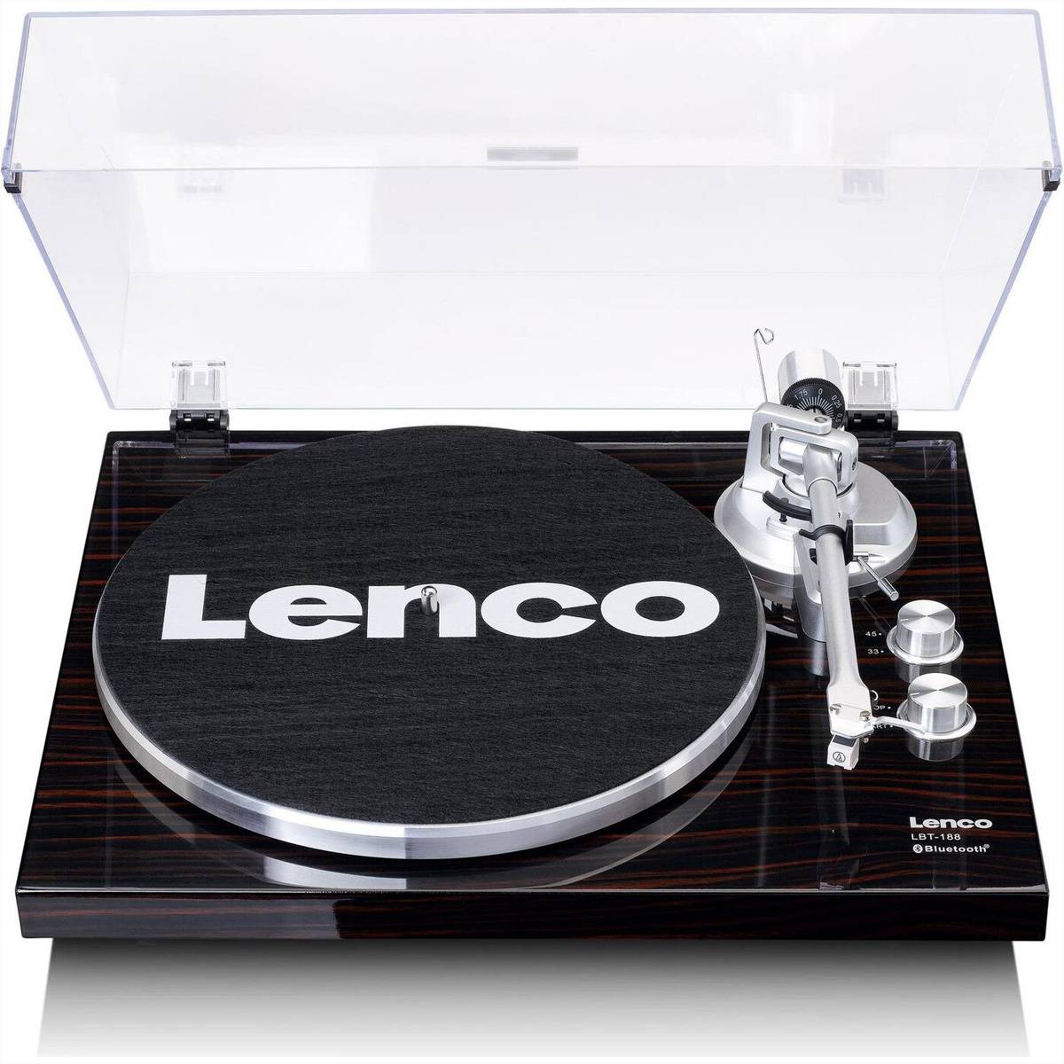 Lenco LBT-188 - Plattenspieler - Nußbaum - Plattenspieler-0