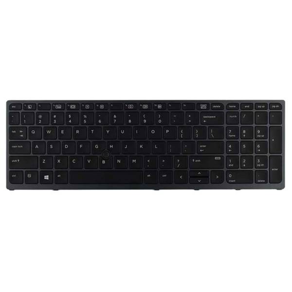 HP - Ersatztastatur Notebook - hinterleuchtet