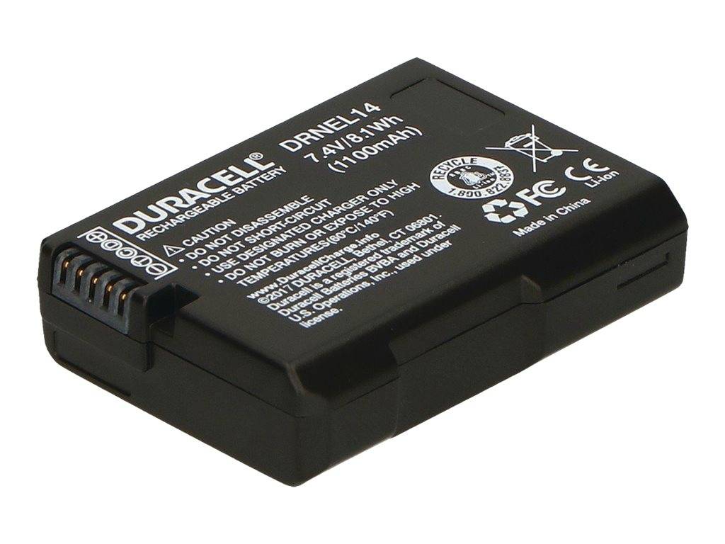 Duracell - Batterie - Li-Ion - 950 mAh - für Nikon D3200, D5100, D5200, D5300, D5500, D5600, Df-2