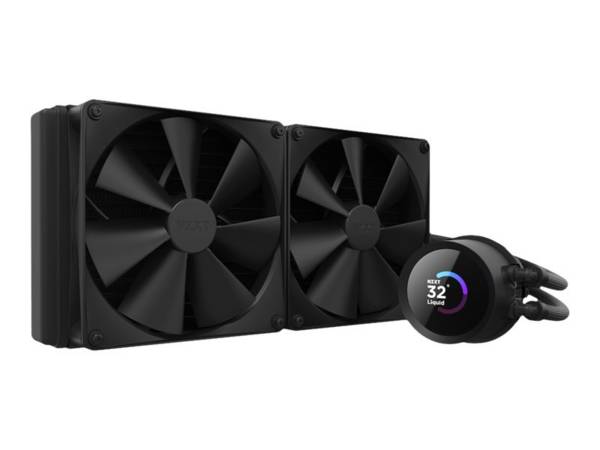 NZXT Kraken 280 - Prozessor-Flüssigkeitskühlsystem - mit LCD-Display - (für: LGA115x Socket, LGA1200, LGA1700, AM4, AM5,