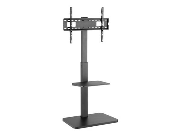equip - Aufstellung - für LCD-Display / Curved LCD-Display - stainless steel - Schwarz (37""-75"")