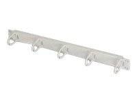 Triton - Rack-Kabelmanagementring (horizontal) - RAL 7035 - 1U - 48.3 cm (19"")-2