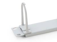 Triton - Rack-Kabelmanagementring (horizontal) - RAL 7035 - 1U - 48.3 cm (19"")-4