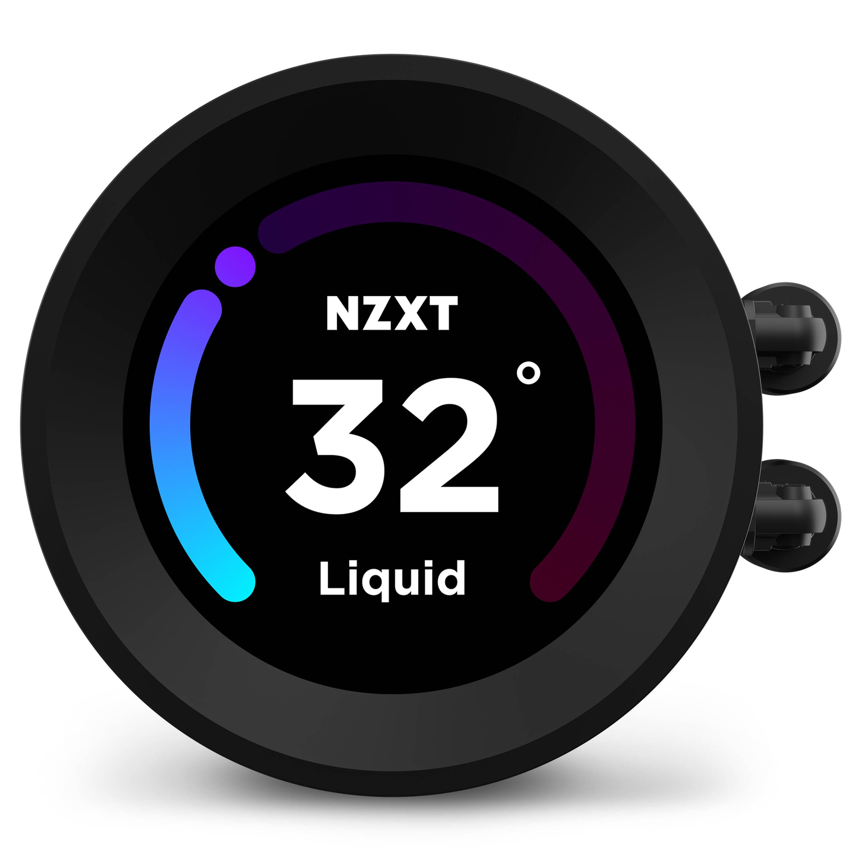 NZXT Kraken Elite 360 - Prozessor-Flüssigkeitskühlsystem - mit LCD-Display - (für: LGA115x Socket, LGA1200, LGA1700, AM4-1