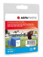 AgfaPhoto - 5.5 ml - Cyan - kompatibel - Tintenpatrone (Alternative zu: HP 363, HP C8771EE)-1