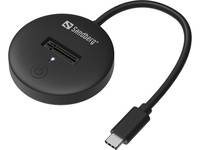 Sandberg - SSD-Dockingstation Schächte: 1 - M.2 - M.2 NVMe Card - USB-C 3.2 (Gen 2)-2