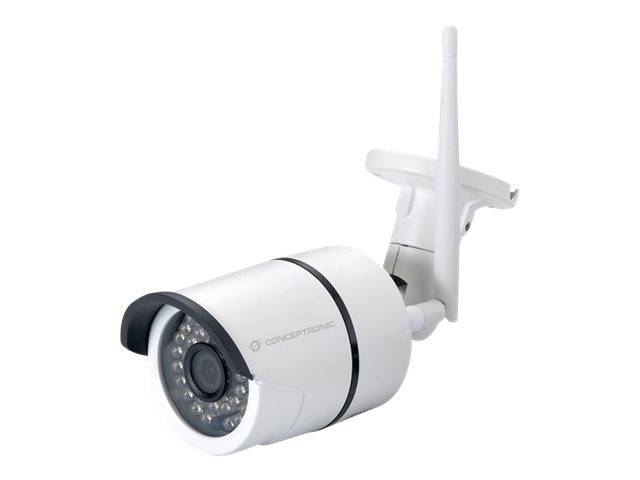 Conceptronic JARETH HD Wireless Cloud IP Camera - Netzwerk-Überwachungskamera - Außenbereich - wetterfest - Farbe (Tag&N-0