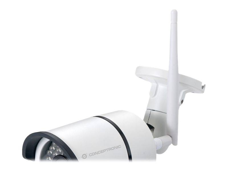 Conceptronic JARETH HD Wireless Cloud IP Camera - Netzwerk-Überwachungskamera - Außenbereich - wetterfest - Farbe (Tag&N-2