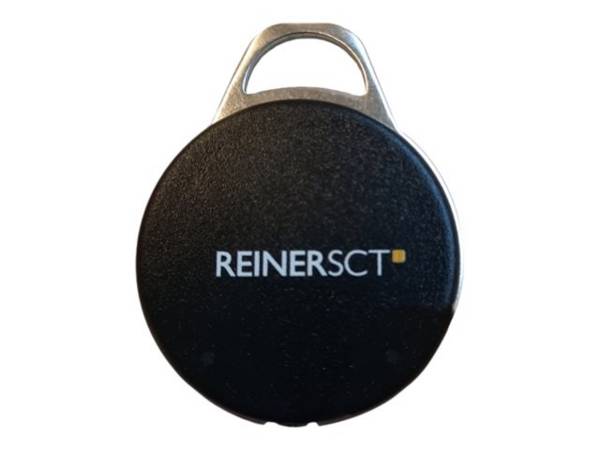 REINERSCT - timeCard Premium transponder MIFARE DESFire EV3 - RFID-Tag - mattschwarz (Packung mit 10)