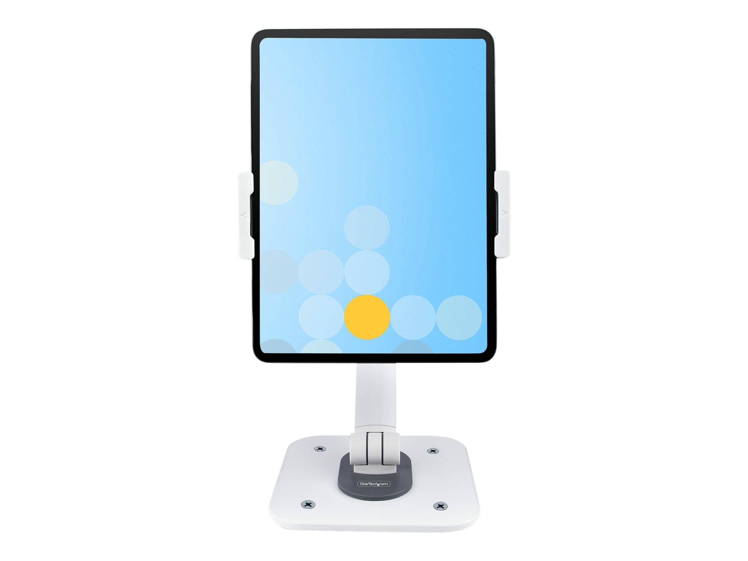 StarTech.com Adjustable Tablet Stand for Desk, Desk/Wall Mountable, Supports Up to 2.2lb, Universal Tablet Stand Holder-3