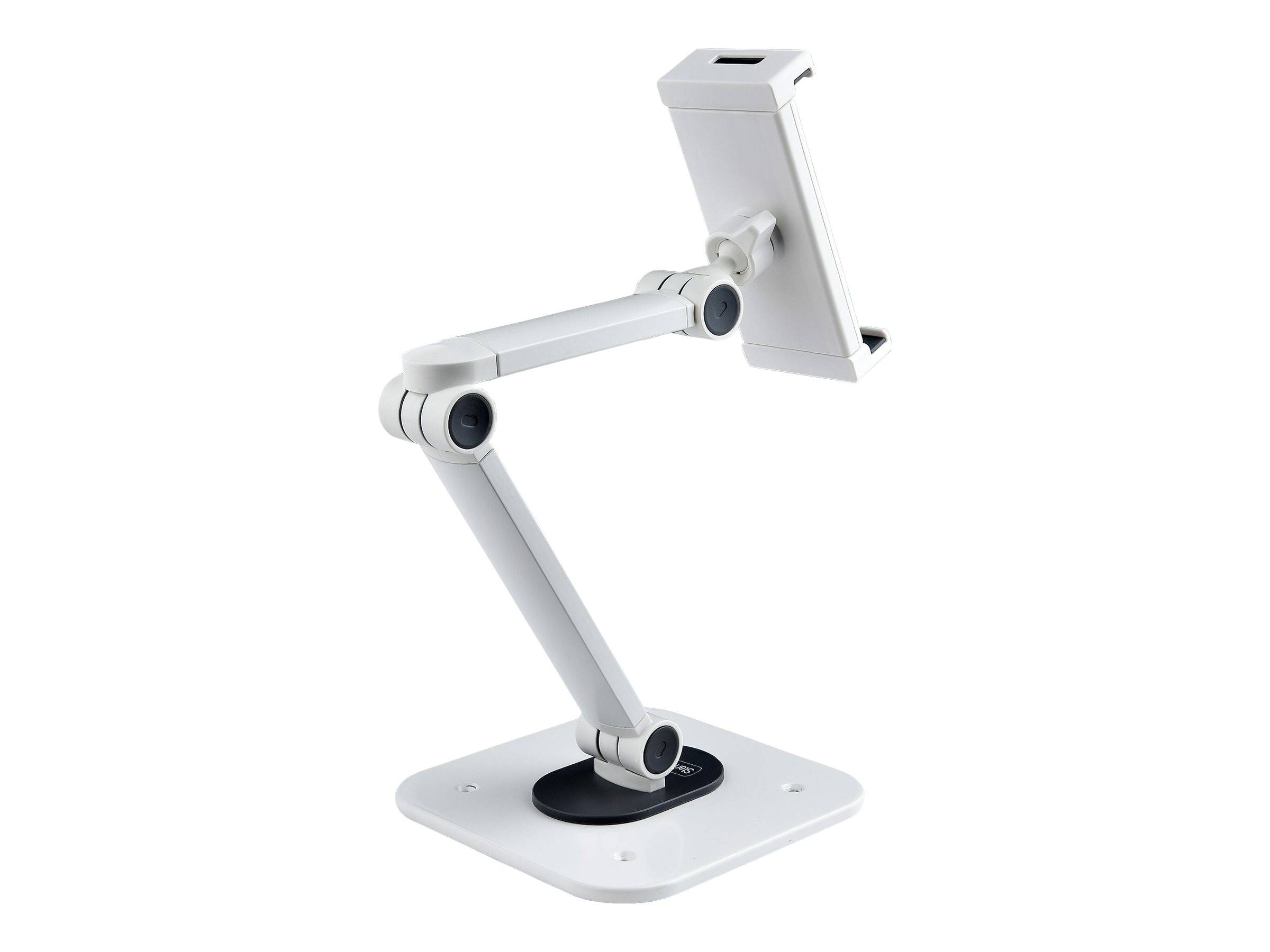 StarTech.com Adjustable Tablet Stand for Desk, Desk/Wall Mountable, Supports Up to 2.2lb, Universal Tablet Stand Holder-4