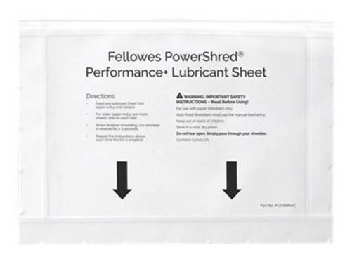 Fellowes POWERSHRED Performance+ Ölblätter 10 Stk. Multimedia-Technik Zubehör