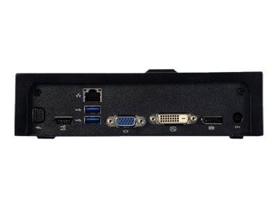 Dell E-Port II Simple - Port Replicator - VGA, DVI, DP-0