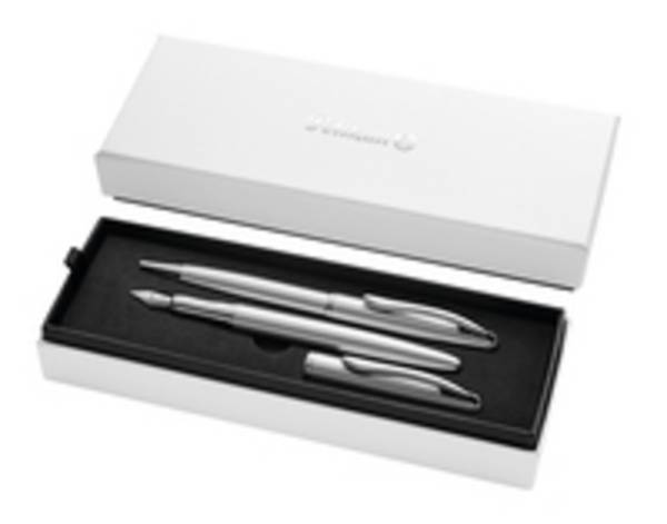 Pelikan Schreibgeräte-Set Jazz Noble Elegance, silver (56821919)