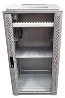ALLNET 106975, Freistehendes Gestell, 22U, 500 kg, Sperrschloss, Grau-0
