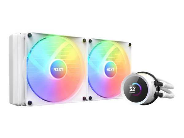 NZXT Kraken 280 RGB - Prozessor-Flüssigkeitskühlsystem - (für: LGA115x Socket, LGA1200, LGA1700, AM4, AM5, sTRX4, TR4)