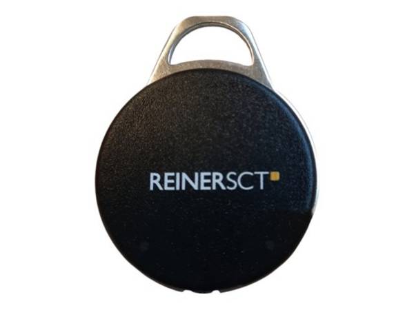 REINERSCT - timeCard Premium transponder MIFARE DESFire EV3 - RFID-Tag - mattschwarz (Packung mit 25)