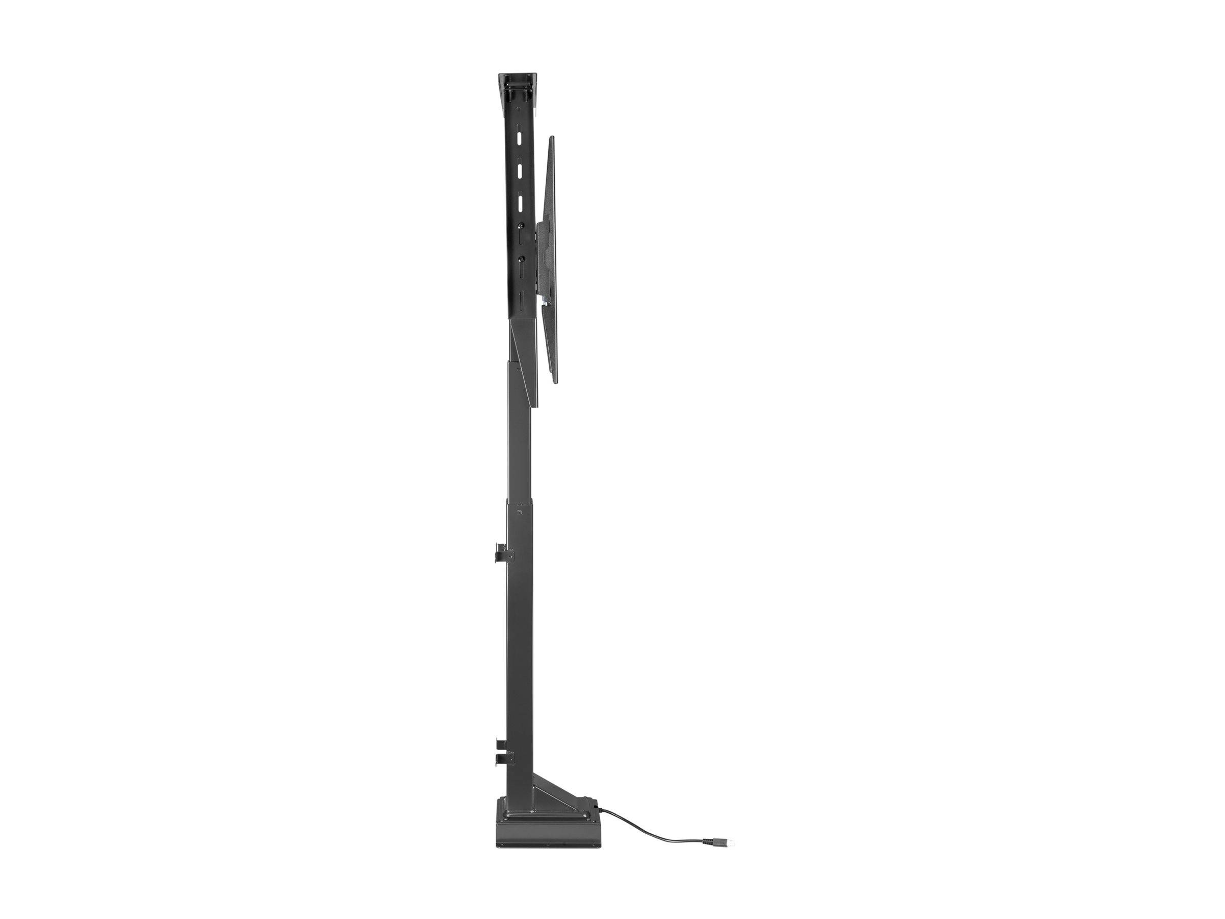 Equip Pro - Aufstellung - motorisiert - für LCD TV - Kunststoff, Aluminium, Stahl - Schwarz - Bildschirmgröße: 94-165.1-4