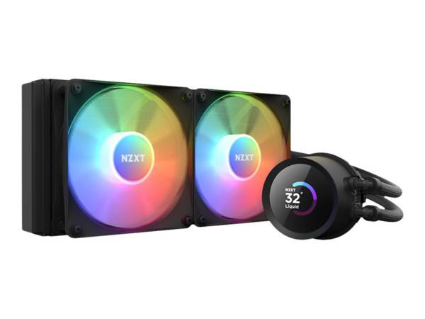 NZXT Kraken 240 RGB - Prozessor-Flüssigkeitskühlsystem - (für: LGA115x Socket, LGA1200, LGA1700, AM4, AM5, sTRX4, TR4)