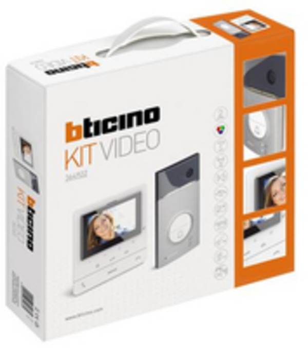 LEGRAND - bticino 364922, 12,7 cm (5 Zoll), LCD, Aluminium, Weiß, IP54, IK10