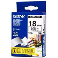 Brother - Schwarz auf Weiß - Rolle (1,8 cm x 8 m) laminiertes Band-3