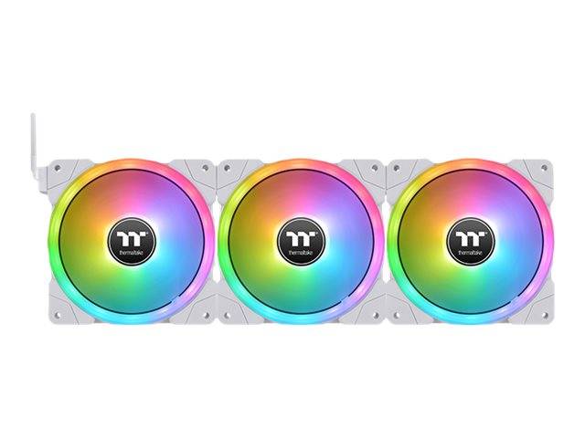 Thermaltake SWAFAN EX14 RGB - Premium Edition - Gehäuselüfter - 140 mm - weiß (Packung mit 3)-3