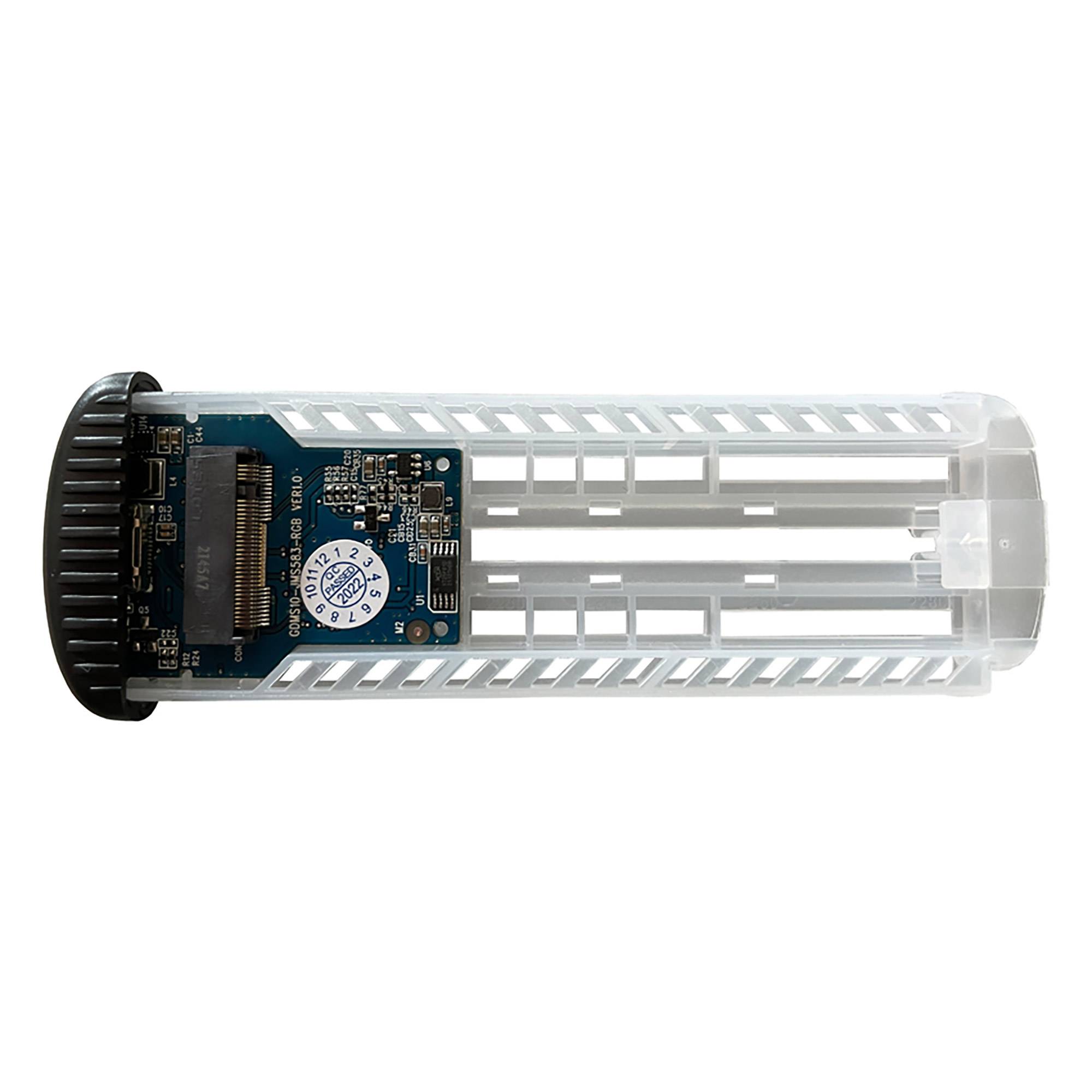 LC-POWER - LC Power LC-M2-C-NVME-2 - Speichergehäuse - M.2 - M.2 NVMe Card - USB 3.2 (Gen 2x1)-1