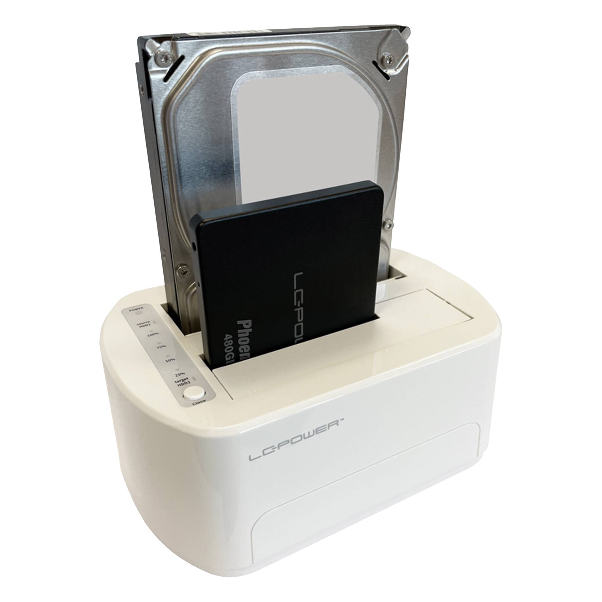 LC-POWER - LC Power LC-DOCK-U3-VI - HDD / SSD Dockingstation - 2.5"", 3.5"" (6.4 cm, 8.9 cm)-1