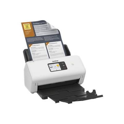 Brother ADS-4500W - Dokumentenscanner - Dual CIS - Duplex - A4 - 600 dpi x 600 dpi - bis zu 35 Seiten/Min. (einfarbig)-0