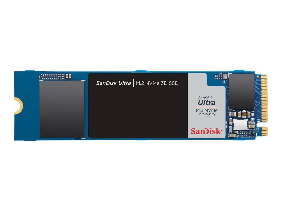 SanDisk Ultra 3D - SSD - 500 GB - intern - M.2 2280 - PCIe 3.0 x4 (NVMe)-2