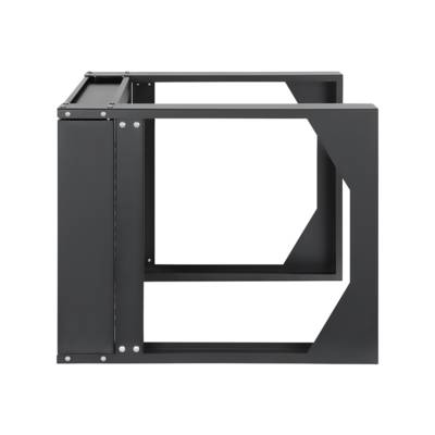 Intellinet - Schrank offener Rahmen - 2 Pfosten - geeignet für Wandmontage - Schwarz, RAL 9004 - 6U - 48.3 cm (19"")-0