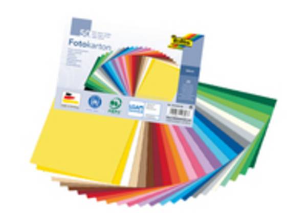 Folia 614/50 19 - Rose - Monochromatisch - A4 (210 x 297 mm) - 300 g/m² - 50 Blä